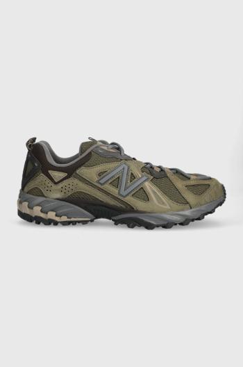 Sneakers boty New Balance ML610TM zelená barva