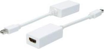 DisplayPort / HDMI adaptér Digitus AK-340411-001-W, bílá