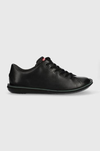 Kožené sneakers boty Camper Beetle černá barva
