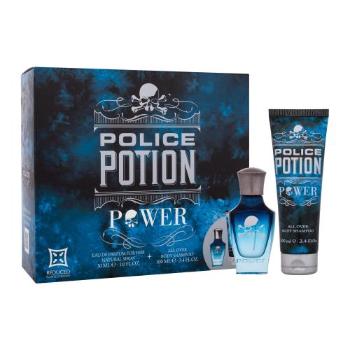 Police Potion Power dárková kazeta parfémovaná voda 30 ml + sprchový gel 100 ml pro muže