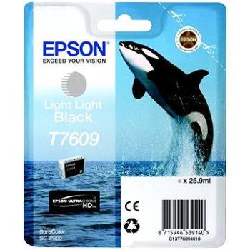 Epson T7609 světle světlá černá (C13T76094010)