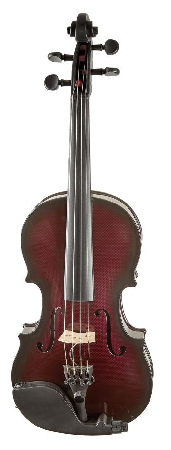 Glasser CC Violin Acoustic Electric Red