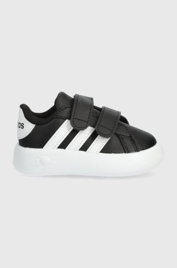 Dětské sneakers boty adidas GRAND COURT 2.0 CF I černá barva