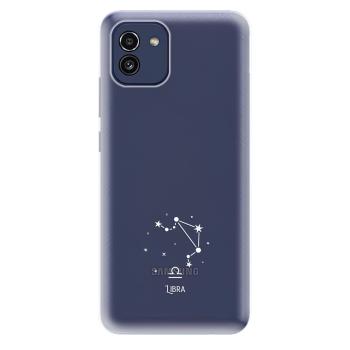 Odolné silikonové pouzdro iSaprio - čiré - Váhy - Samsung Galaxy A03