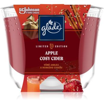 GLADE Cosy Apple Cider vonná svíčka 224 g