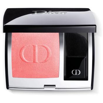 DIOR Rouge Blush kompaktní tvářenka se štětcem a zrcátkem odstín 028 Actrice (Satin) 6,7 g