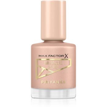 Max Factor x Priyanka Miracle Pure pečující lak na nehty odstín 775 Radiant Rose 12 ml