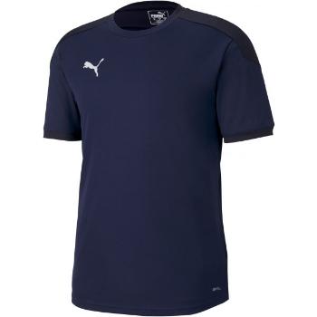 Puma TEAM FINAL 21 TRAINING JERSEY Pánské triko, tmavě modrá, velikost XXL