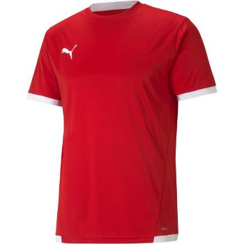 Puma TEAM LIGA JERSEY Pánské fotbalové triko, červená, velikost S
