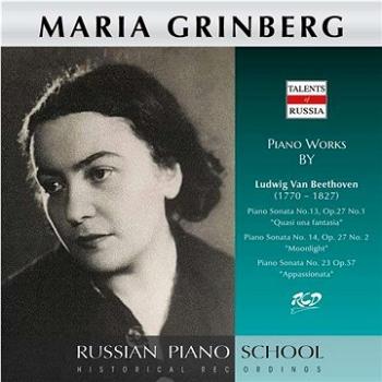 Grinberg Maria: M. Grinberg - Beethoven: „Quasi una fantasia” / „Moonlight” / „Appassionata” - CD (RCD13014)