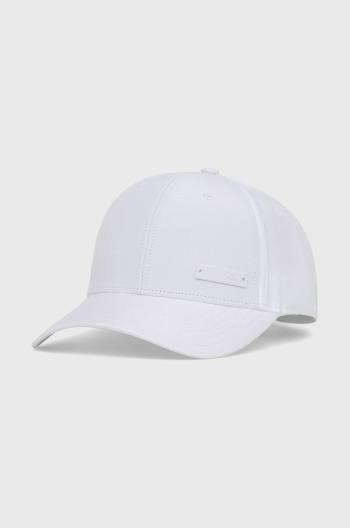 Čepice adidas GM6264.M bílá barva, hladká