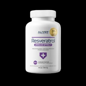 Aliver Nutraceutics Doctor´s 1st. choice Resveratrol 60 kapslí