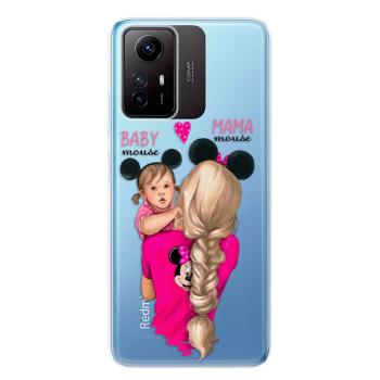 Odolné silikonové pouzdro iSaprio - Mama Mouse Blond and Girl - Xiaomi Redmi Note 12S