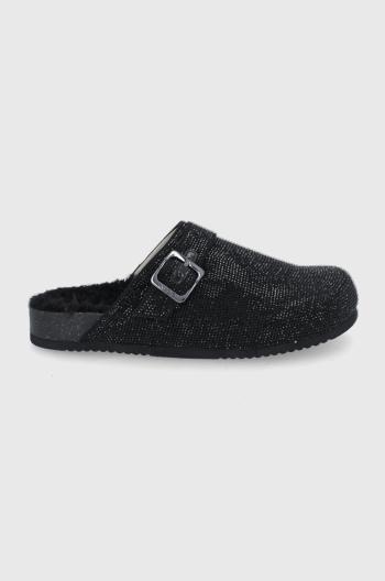 Pantofle Aldo černá barva
