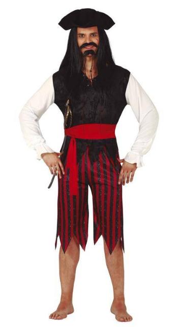 Guirca Pánský kostým - Pirát Velikost - dospělý: M