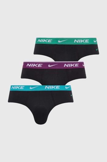 Spodní prádlo Nike 3-pack pánské, černá barva