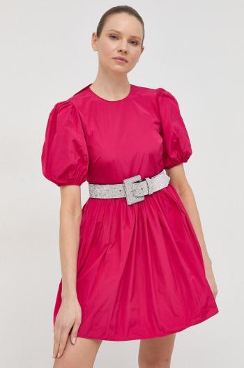 Šaty Red Valentino růžová barva, mini