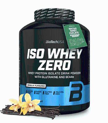 BioTech Iso Whey Zero 2270 g vanilla