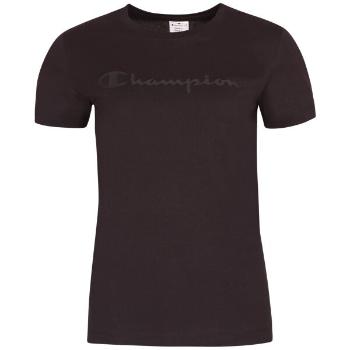 Champion CREWNECK T-SHIRT Dámské tričko, černá, velikost M