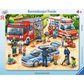 Puzzle Ravensburger Frame - vzrušující profese, 30 kusů