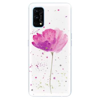 Odolné silikonové pouzdro iSaprio - Poppies - Realme 7 Pro