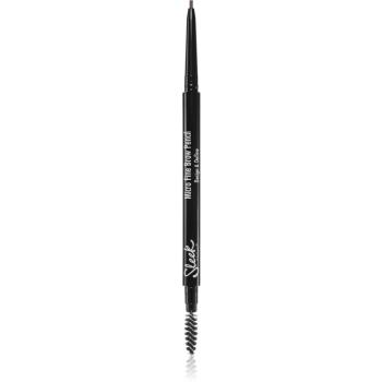 Sleek Micro-Fine Brow Pencil voděodolná tužka na obočí s kartáčkem odstín Dark Brown 6,3 g