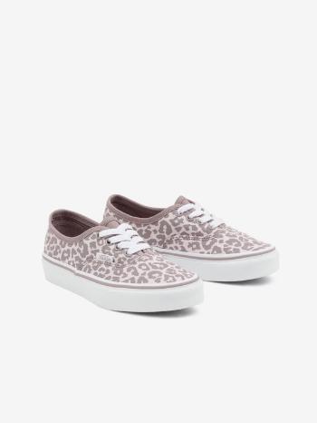 Vans Leopard Kids Authentic Tenisky dětské Růžová