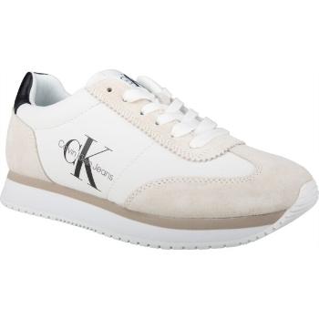 Calvin Klein RETRO RUNNER 1 Dámská volnočasová obuv, bílá, velikost 39