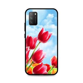 TopQ Xiaomi Poco M3 silikon Tulips 61036 (Sun-61036)