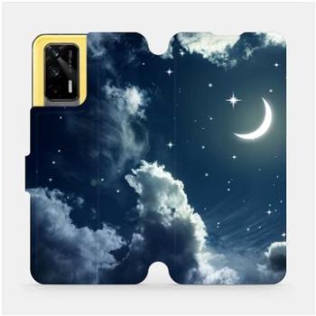 Flipové pouzdro na mobil Realme GT 5G - V145P Noční obloha s měsícem (5903516667703)