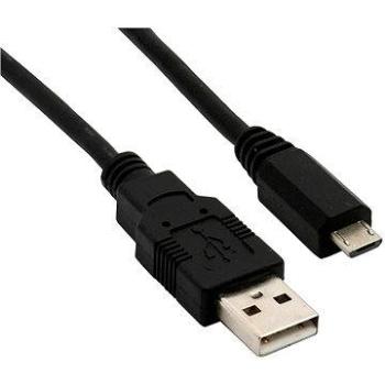 PremiumCord USB 2.0 propojovací A-B micro 2m černý (ku2m2f)