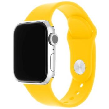 FIXED Silicone Strap SET pro Apple Watch 42/44/45/Ultra 49mm žlutý (FIXSST-434-YL)