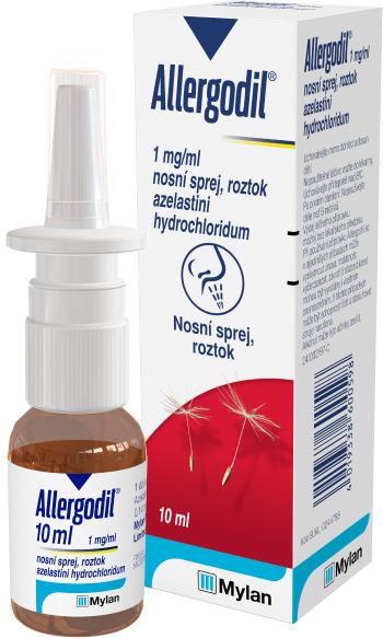 Allergodil 1 mg/ml nosní sprej 10 ml