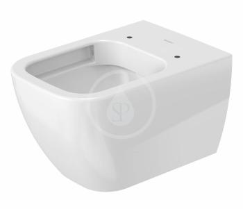 DURAVIT Happy D.2 Závěsné WC, Rimless, HygieneGlaze, bílá 2222092000