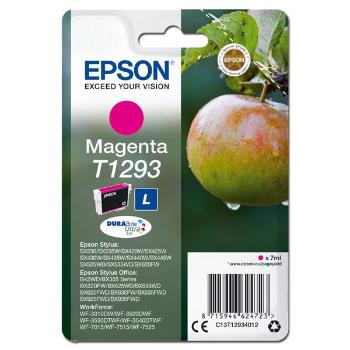 EPSON T1293 (C13T12934012) - originální cartridge, purpurová, 7ml