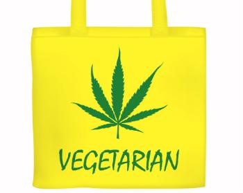 Plátěná nákupní taška Vegetarián