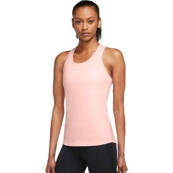 Nike ONE DF SLIM TANK W Dámské sportovní tílko, lososová, velikost XS