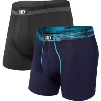 SAXX SPORT MESH 2PK Pánské boxerky, tmavě šedá, velikost