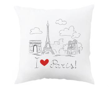 Polštář I Love Paris