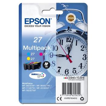 EPSON T2705 (C13T27054012) - originální cartridge, barevná, 3x3,6ml