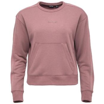 Calvin Klein PW - PULLOVER CROPPED Dámská mikina, růžová, velikost