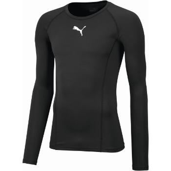 Puma LIGA BASELAYER TEE LS JR Chlapecké triko, černá, velikost 152