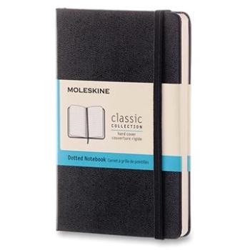 Moleskine S, tvrdé desky, tečkovaný, černý (MM713)