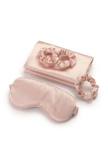 Sada doplňků na spaní Zoë Ayla Silky Sleep Set in Pink 5-pack