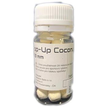 Mastodont Baits - Fluo Pop-Up Coconut 10mm 30ml Bílá (8594187921156)