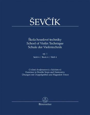 KN Otakar Ševčík - Škola houslové techniky op. 1, sešit 4, Cvičení dvo