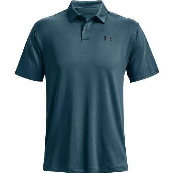 Under Armour T2G POLO Pánské golfové polotričko, tmavě zelená, velikost