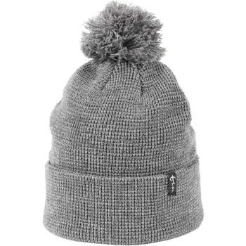 Finmark WINTER HAT Dámská pletená čepice, šedá, velikost UNI