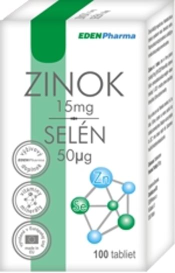 Edenpharma Zinek Selen 100 tablet