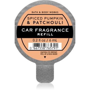 Bath & Body Works Spiced Pumpkin & Patchouli vůně do auta náhradní náplň 6 ml